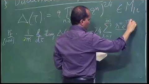 International Conference in Number Theory and Physics - Mini Course - Murthy - 01