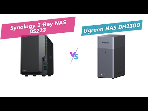 NAS Showdown: Synology DS223 vs UGREEN DH2300 2-Bay NAS 🗂️💡 Diskless Review
