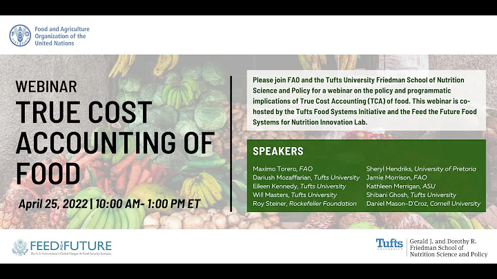 Webinar - True Cost Accounting of Food