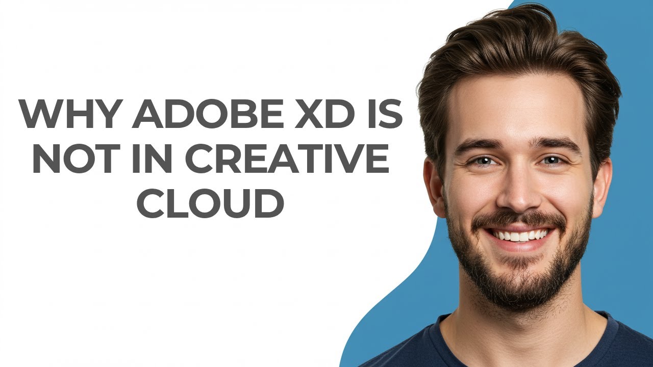Why Adobe Xd Is Not In Creative Cloud - GUIDE! - YouTube