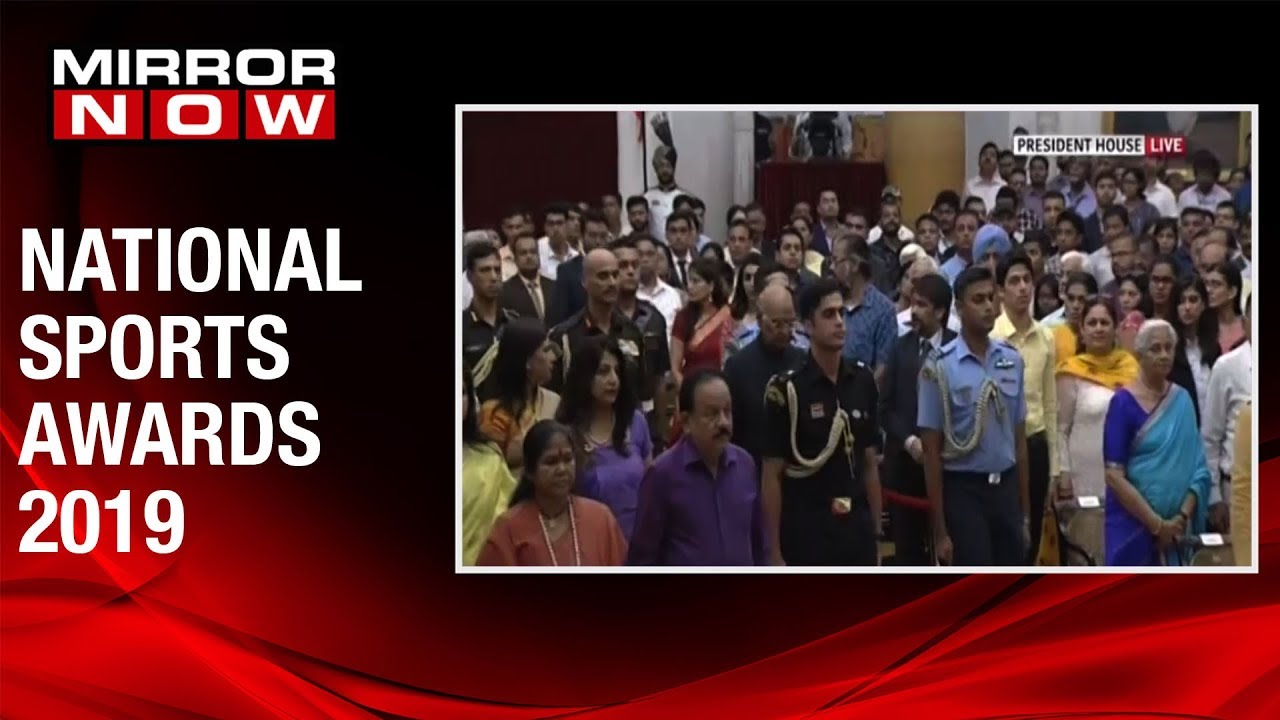 National Sports Awards 2019: President Ram Nath Kovind confers awards