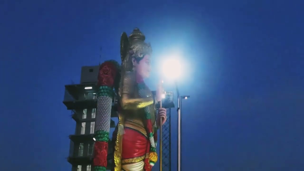 Muthumalai Murugan temple Night view Salem June 11 2022