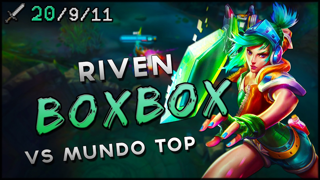 S7 | Boxbox Riven vs Mundo TOP | Ranked League VOD