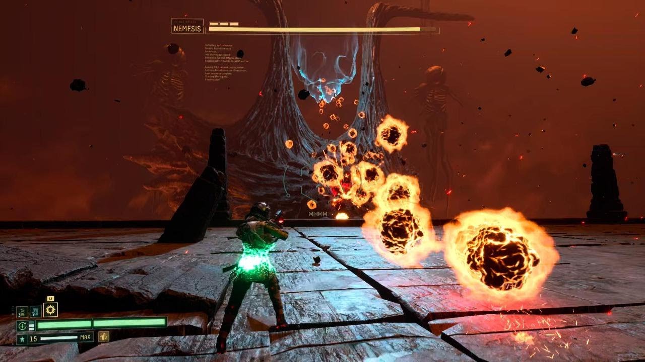 Returnal | Nemesis vs Eletropylon driver | (Boss Fight Revisited) | HDR 60FPS