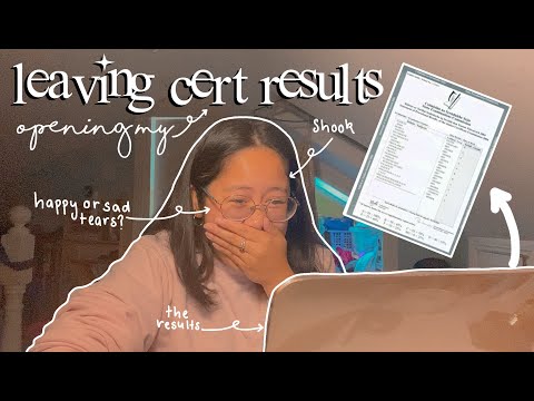 opening my leaving cert results 2021 | live reaction + predictions & anxiety
