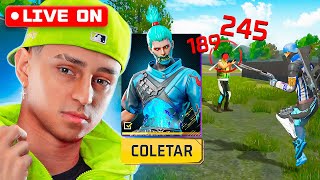 LIVE ON ???? DOMINGOOOOU - RUMO AO DESAFIANTE ???? FREE FIRE AO VIVO ????