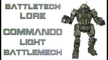 Battletech Lore - Commando Light Battlemech