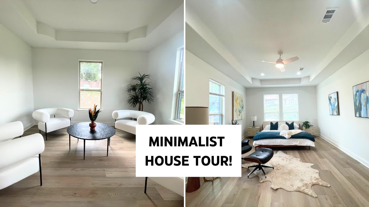 $635,000 Minimalist House Tour in Dallas Texas | under $1M series - YouTube