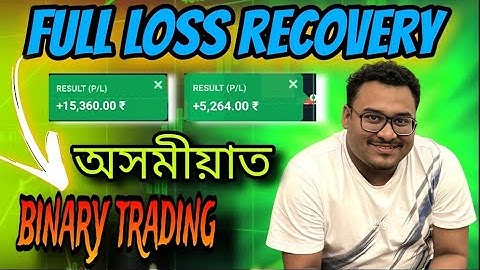 100% LOSS RECOVERY from Binary Trading by Finlab
