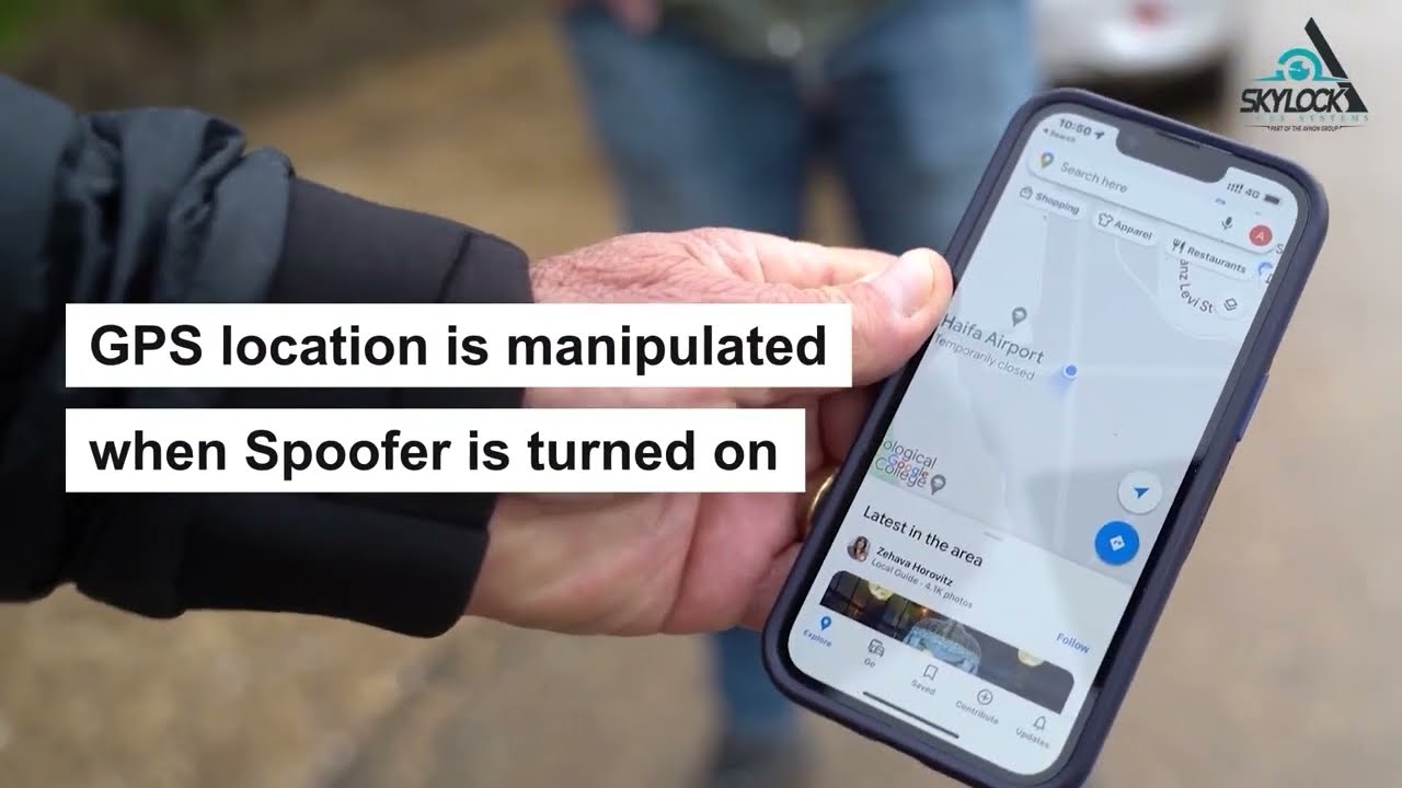 SKYLOCK C-UAS SPOOFER SOLUTION - GNSS MANIPULATION
