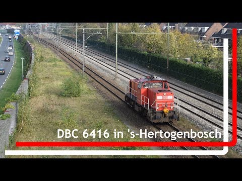 DBC 6416 komt los door 's Hertogenbosch
