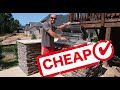 How to Make a Stone BBQ Island on a Budget | DAD HACK