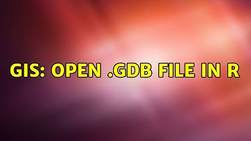 GIS: Open .gdb file in R