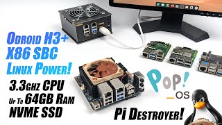 The ODROID H3 Plus Runs Linux Like A PRO! AllNew Powerful X86 SBC