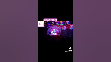 ￼Đèn LED Tự Xoay 360 Độ, Đèn LED Trang Trí Bar, Nhà Cửa - Màu Sắc Sinh Động Với Hiệu Ứng Xoay