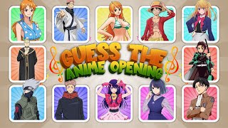 🎵 Guess 50 Anime Openings that BROKE INTERNET 🔊🔥 Anime Opening Quiz✅