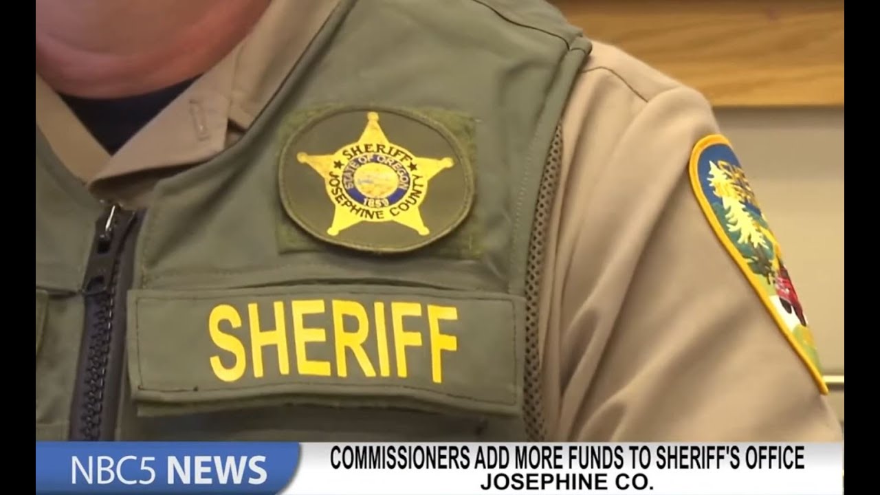 Josephine County Commissioners add more funds to Sheriff's Office