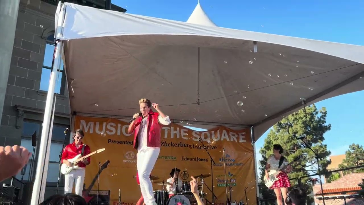 Get Lucky With Neon Velvet Band @ Redwood City Music On The Square On Friday June 13 2025