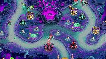 Kingdom Rush 5: Alliance TD - 14. Corruption Valley @ Impossible Iron Walkthrough Guide