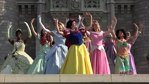 All 11 Disney Princess gathering for the first time for Merida's coronation at Walt Disney World - DayDayNews