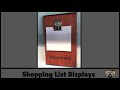 Shopping List Displays