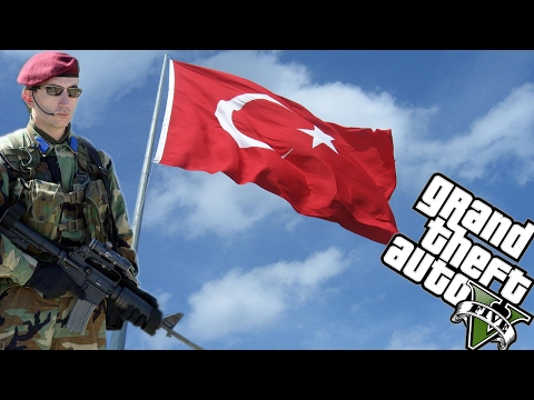 TÜRK ASKERİ ! BORDO BERELİ MODU ! - GTA V MODLARI