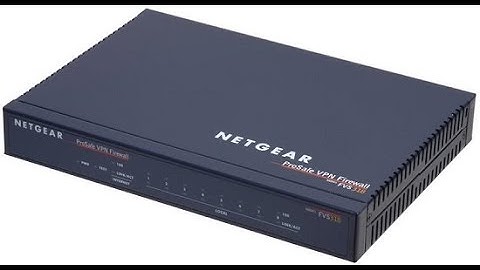 FVS318 NetGear ProSafe VPN Firewall 8 with 8-Ports 10/100Mbps Switch