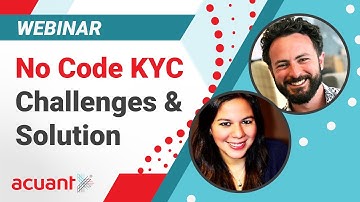 Fast and Effective No Code KYC with Acuant®GO (Webinar)