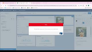 Error: The 'Rich Text' component's 'Text' property has an invalid value. #inSalesforce