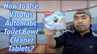 How to Use Vacplus Automatic Toilet Bowl Cleaner Tablets? screenshot 1