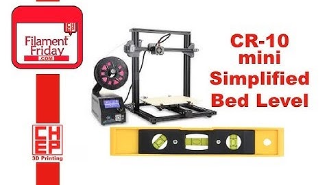 CR-10 Mini 3D Printer Bed Leveling Assistant G-Code