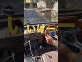 自動車🚗バッテリーあがりからのセルフ押しがけ🤣#バッテリー #旧車 #shorts