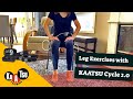 加圧トレーニングの下半身のエクササイズ (3) Leg Exercises with KAATSU Cycle 2.0