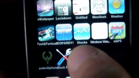 How to get a dock on your iphone/ipod touch.