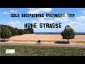 Solo Bikepacking Overnighter - Hohe Strasse - Via Regia |GoPro + DJI video | microadventure