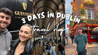 3 days in DUBLIN VLOG | Temple bar | Guinness Storehouse | Book of Kells | Kilmainham Goal & more