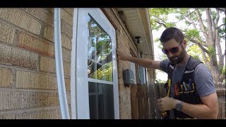 How To Install Storm Doors Like A Pro | THE HANDYMAN |