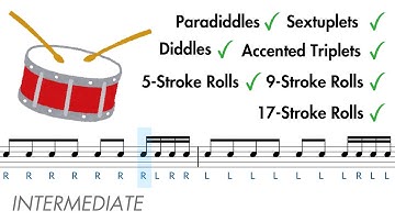 10-Minute Snare Drum Warm Up #2 🥁