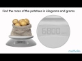Mass Conversion Quiz