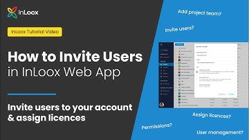 Video Tutorial: First Steps - How to Invite Users to your InLoox Account