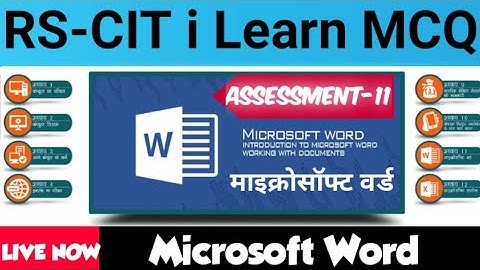 🔴 Live Proof || RSCIT Assessment 11 || Most Questions and Answers in Hindi For RSCIT Exam 2021