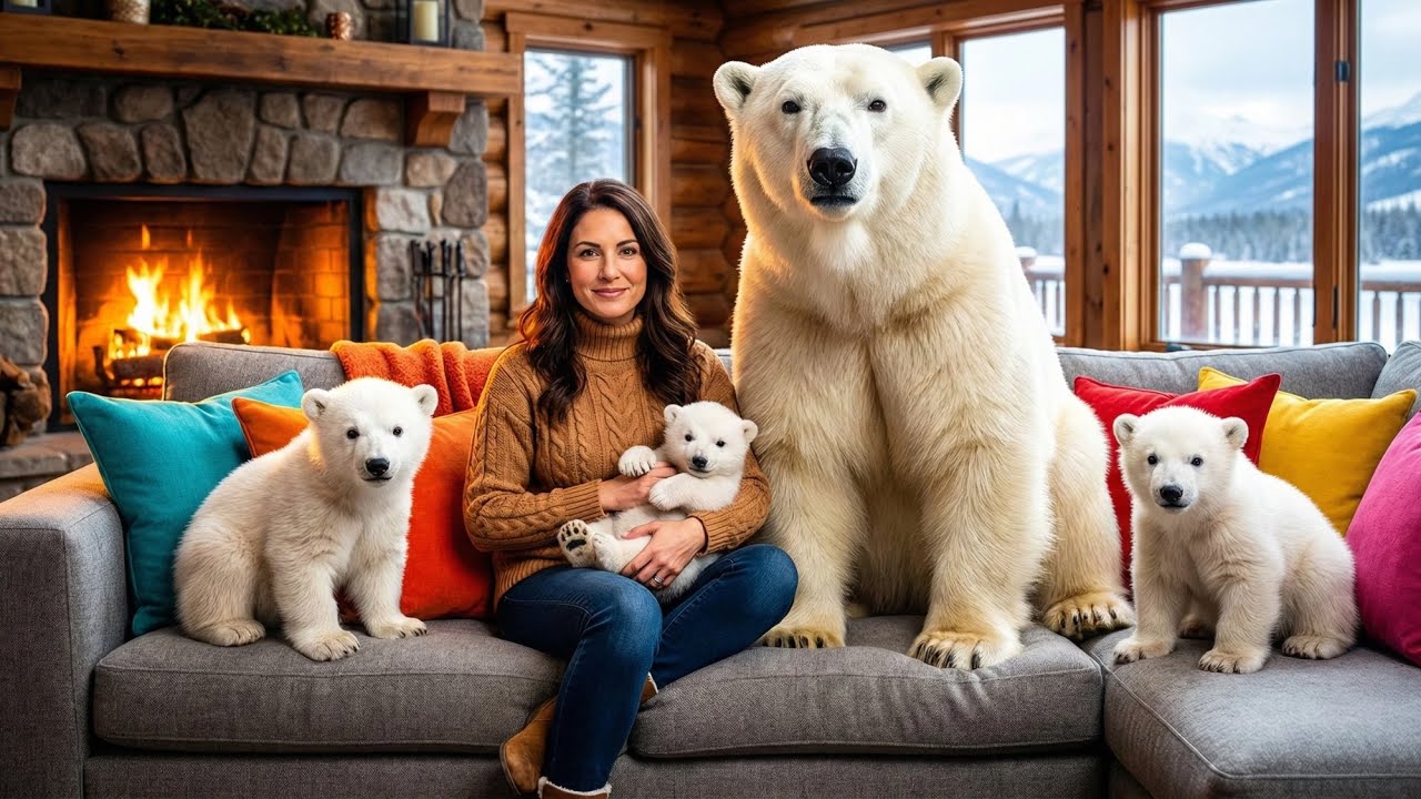 I Rescued a Dying Polar Bear Cub - Mother Returned and Had 2 More Cubs! 🐻‍❄️
