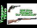 Trigger time  old gun designs for defense