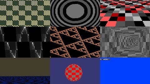 "Memories" - 256 byte MSDOS intro