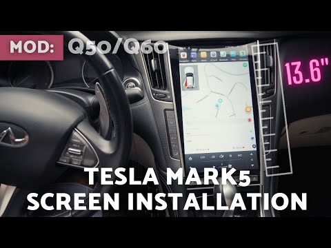 Installing your Tesla-Style Screen on an Infiniti Q50/Q60 (G-Series, Aucar, MK5/MK6, etc)