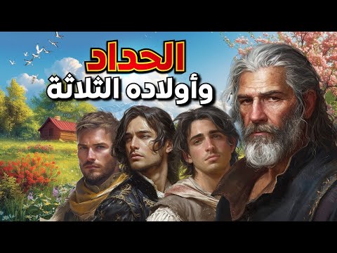 قصة الحداد وأولاده الثلاثة من القصص الخيالية المشوقة قبل النوم ضع السماعات واستمع