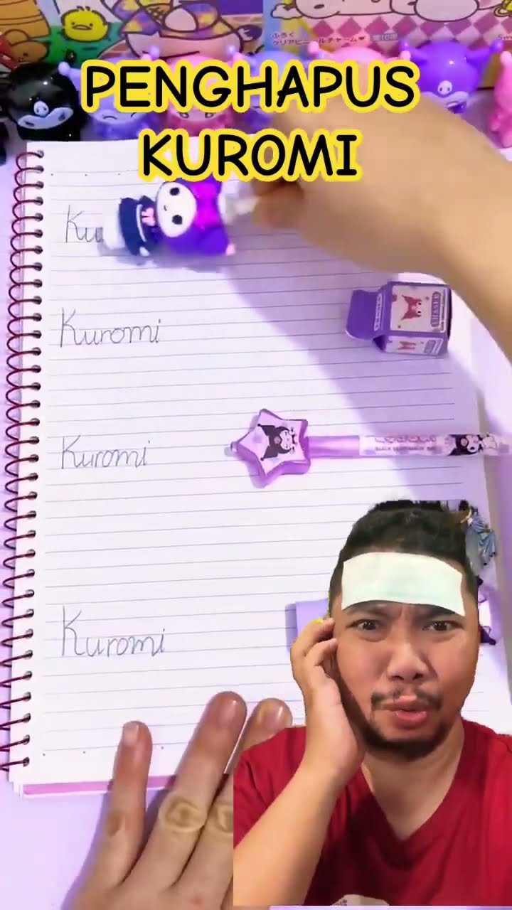 PENGHAPUS DAN SIKAT GIGI KUROMI!!!!?#shortsfeed #shorts #sanrio #funny
