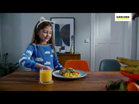 Video: Пречиствател на въздух KARCHER AF 50, 50W, 520 куб.м/час., до 100 кв.м