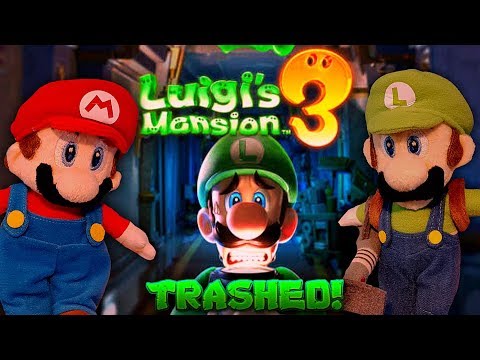 SonicWhacker55 - Luigi's Mansion 3 TRAILER Trashed!!