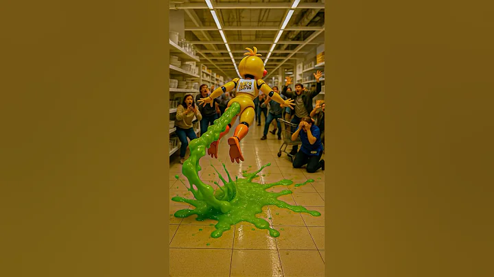 100 Toy Chicas GO TO IKEA! #fnaf #ikea #brainrot #ai